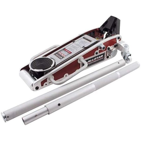 Allstar Performance Allstar Performance ALL10422 3 Pump Aluminum Racing Jack; Red ALL10422